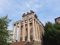 Rom - Forum Romanum (Kirche San Lorenzo in Miranda)