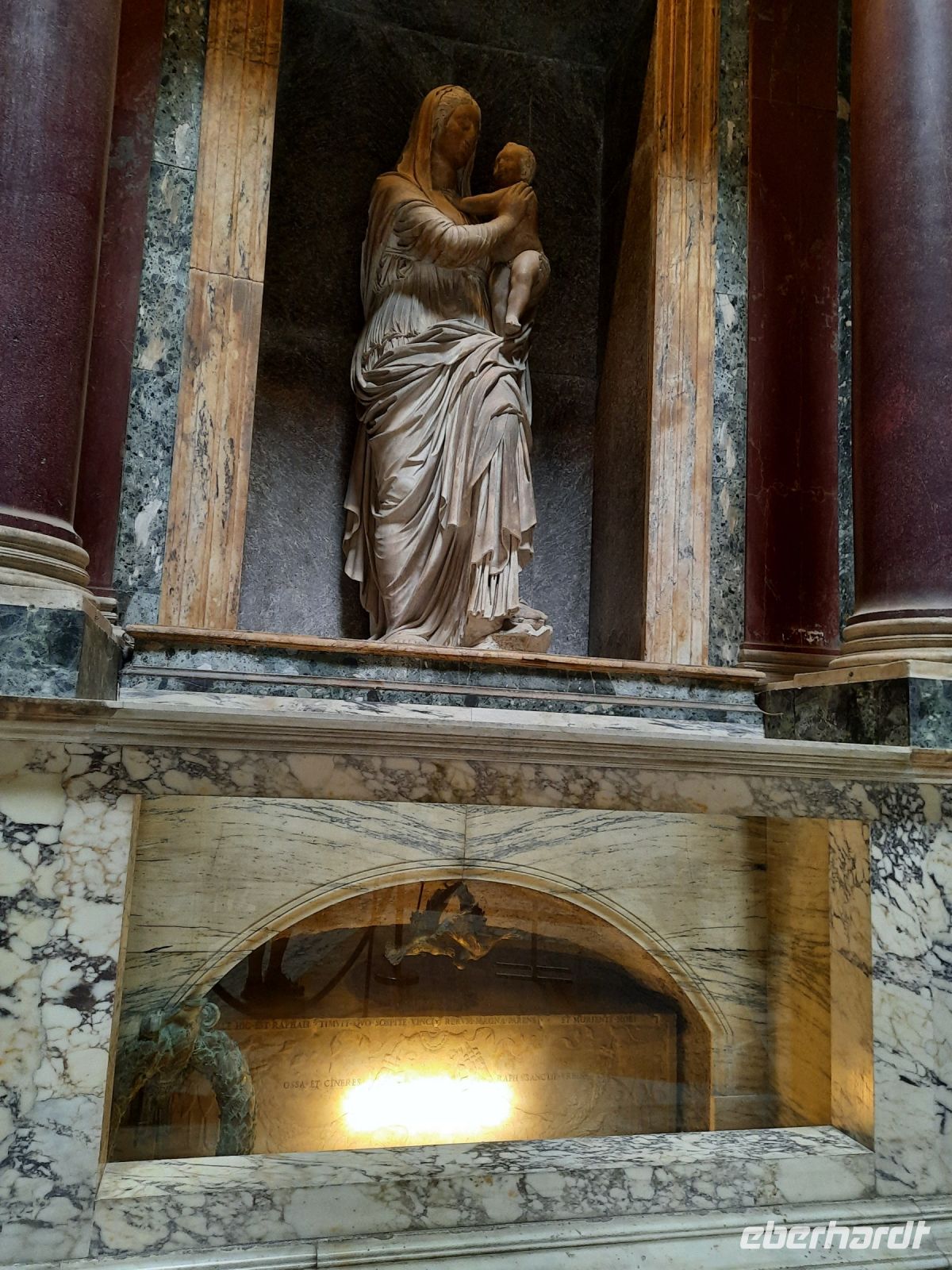 Rom - Pantheon (Grab von Raphael)