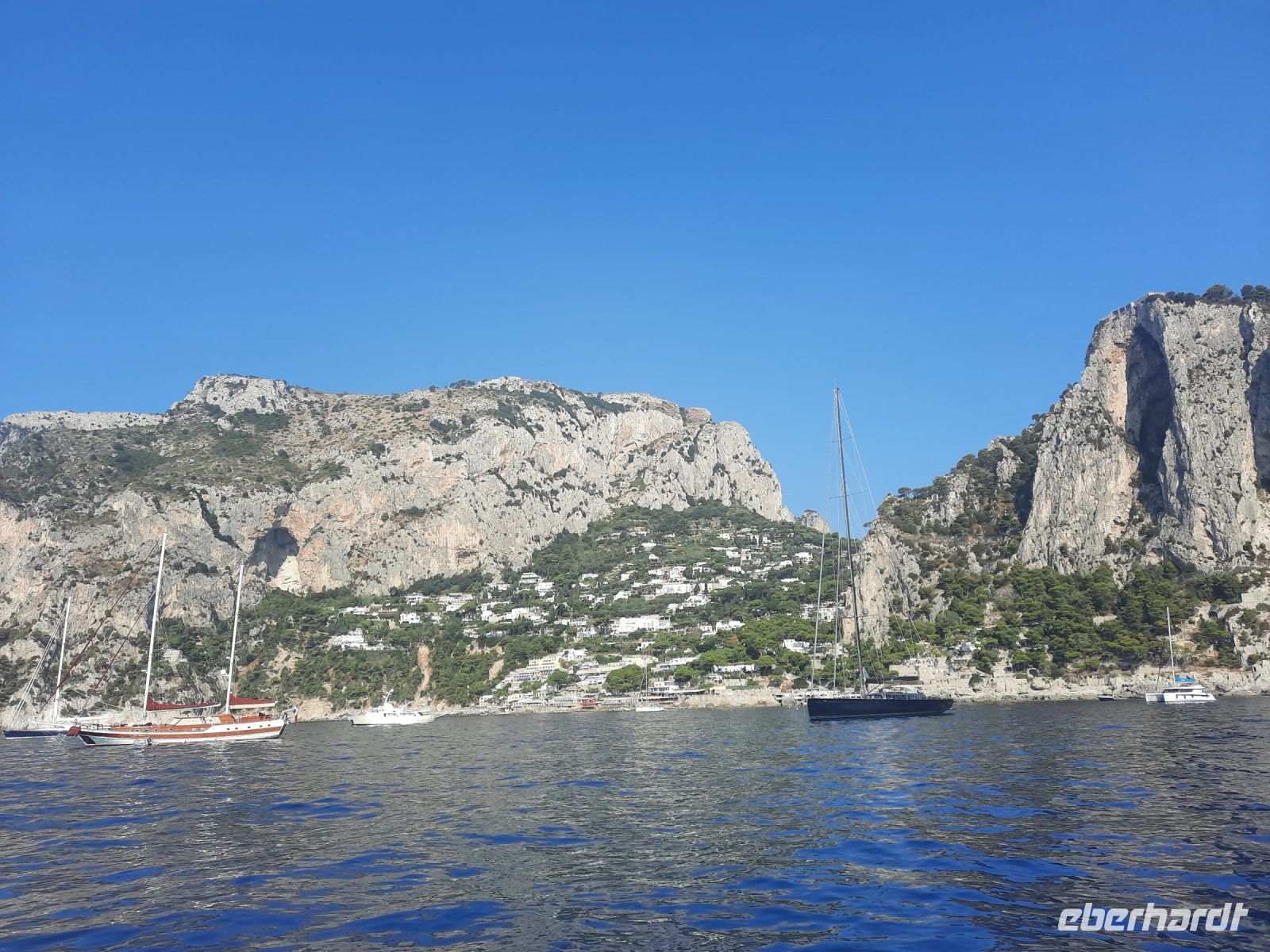 Insel Capri - Schifffahrt rund um die Insel (Marina Piccola)