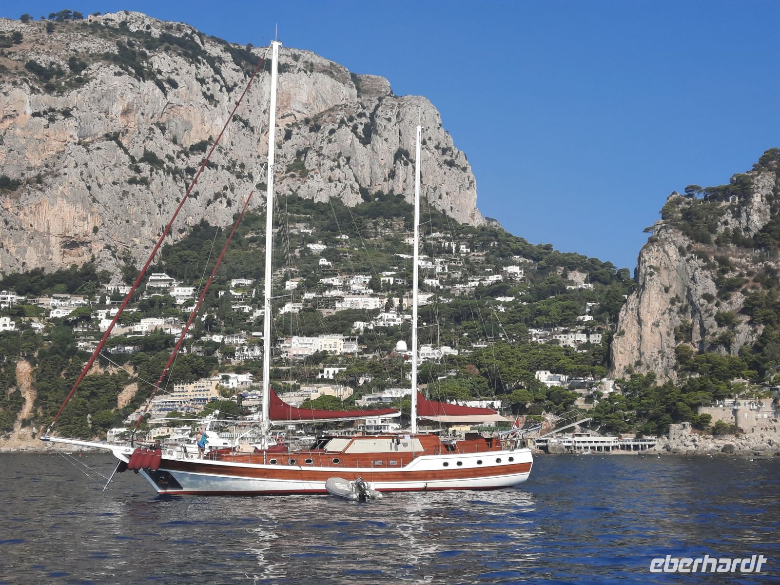 Insel Capri - Schifffahrt rund um die Insel (Marina Piccola)
