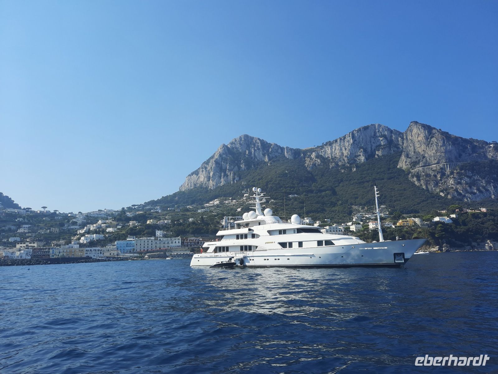 Insel Capri - Schifffahrt rund um die Insel (Marina Grande)