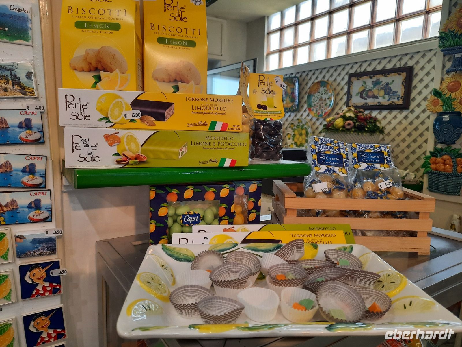 Insel Capri - Anacapri (Limoncello-Spezialitäten)