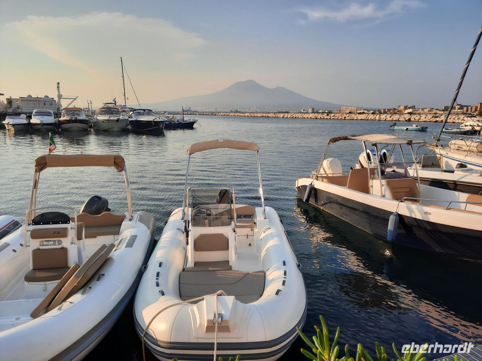 Castellamare di Stabia - Blick zum Vesuv