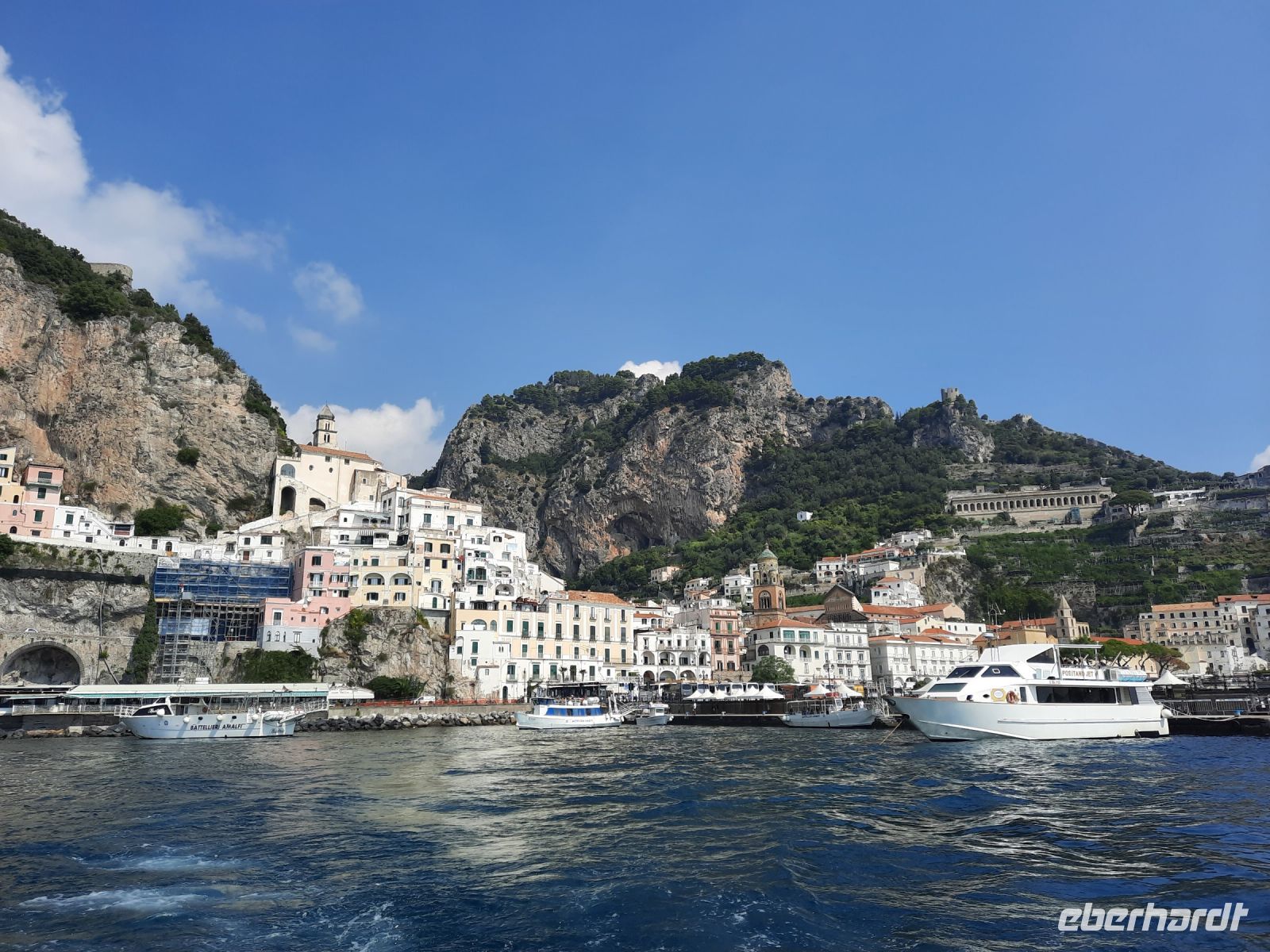 Schifffahrt an der Amalfiküste 