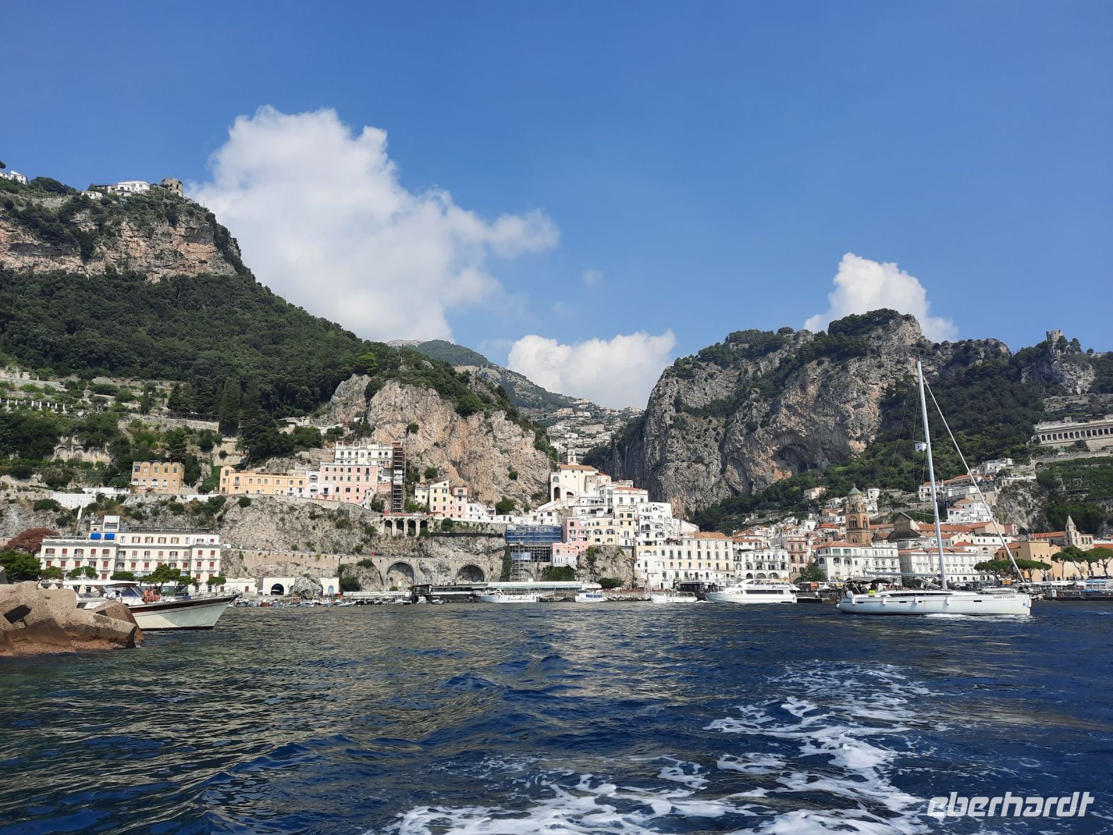 Schifffahrt an der Amalfiküste 
