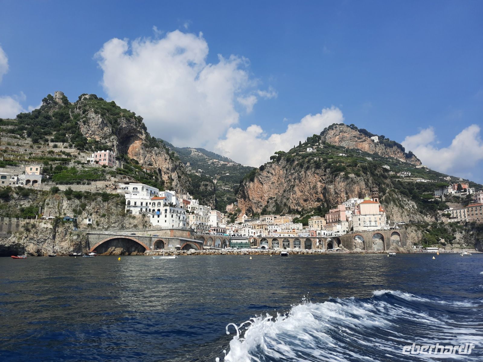 Schifffahrt an der Amalfiküste 