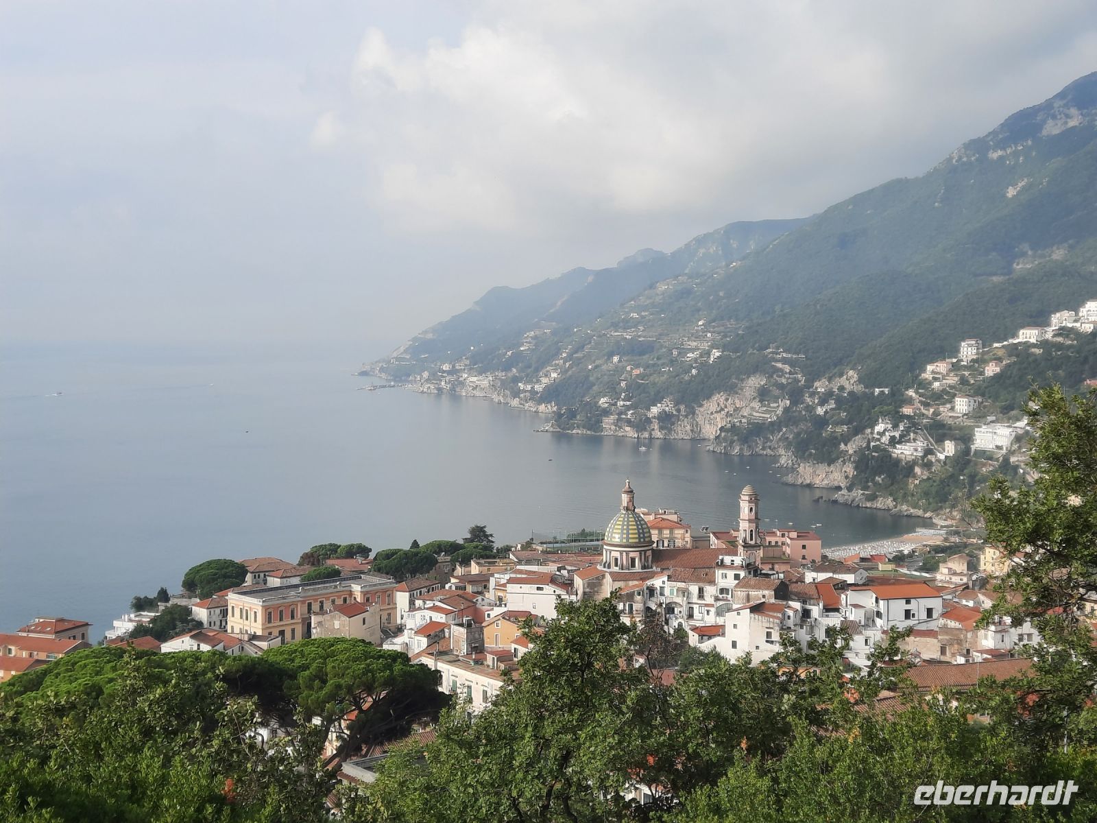 Amalfiküste - Blick auf Vietri sul Mare