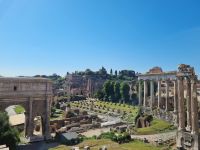 Rom - Blick vom Kapitol auf das Forum Romanum