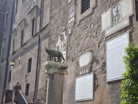 Rom - Kapitolsplatz (Kapitolinische Wölfin)