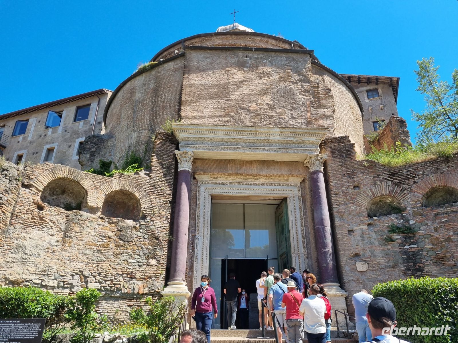 Rom - Forum Romanum (Tempel des Romulus)