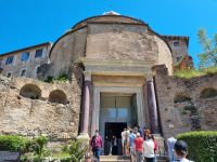 Rom - Forum Romanum (Tempel des Romulus)