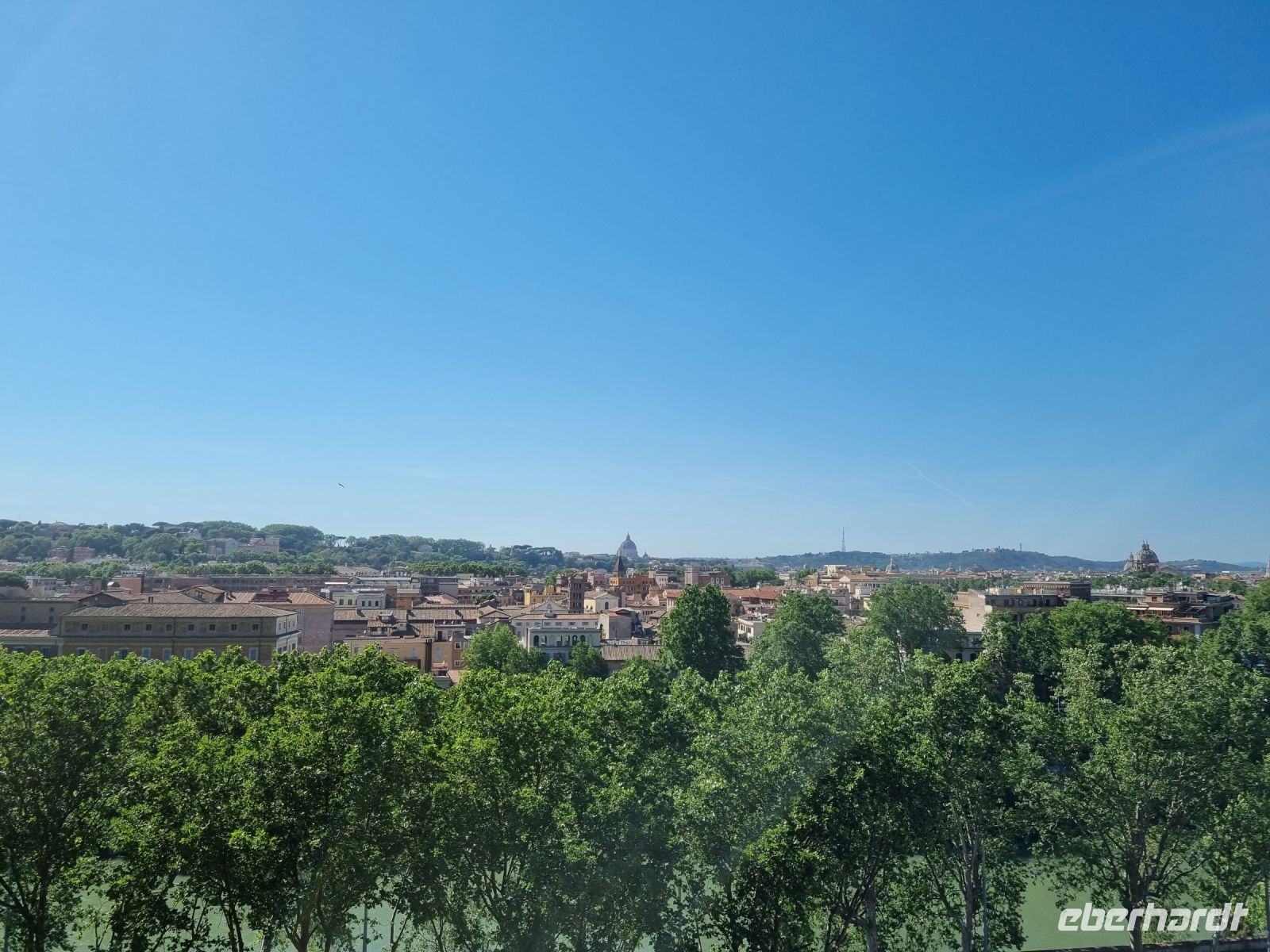 Rom - Ausblick vom Aventin-Hügel (Orangengarten)
