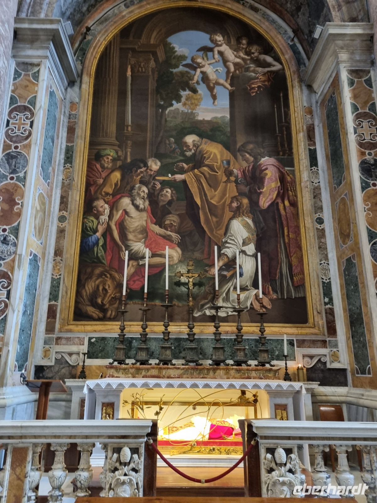 Rom - Petersdom (Grab von Papst Johannes XXIII)