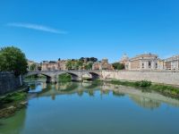 Rom - Blick von der Engelsbrücke in Richtung Petersdom