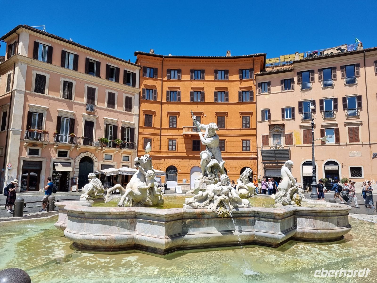 Rom - Piazza Navona (Neptunbrunnen)