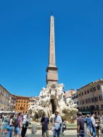 Rom - Piazza Navona (Vier-Ströme-Brunnen)