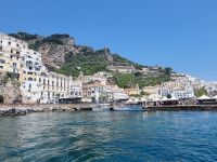 Schifffahrt von Amalfi nach Salerno...