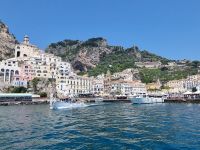 Schifffahrt von Amalfi nach Salerno...