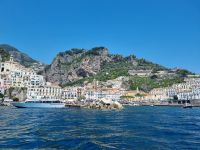 Schifffahrt von Amalfi nach Salerno...