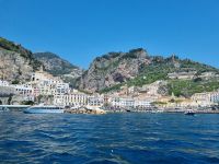 Schifffahrt von Amalfi nach Salerno...