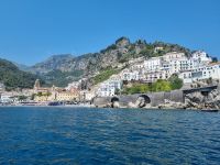 Schifffahrt von Amalfi nach Salerno...
