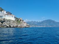 Schifffahrt von Amalfi nach Salerno...