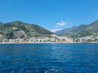 Schifffahrt von Amalfi nach Salerno...