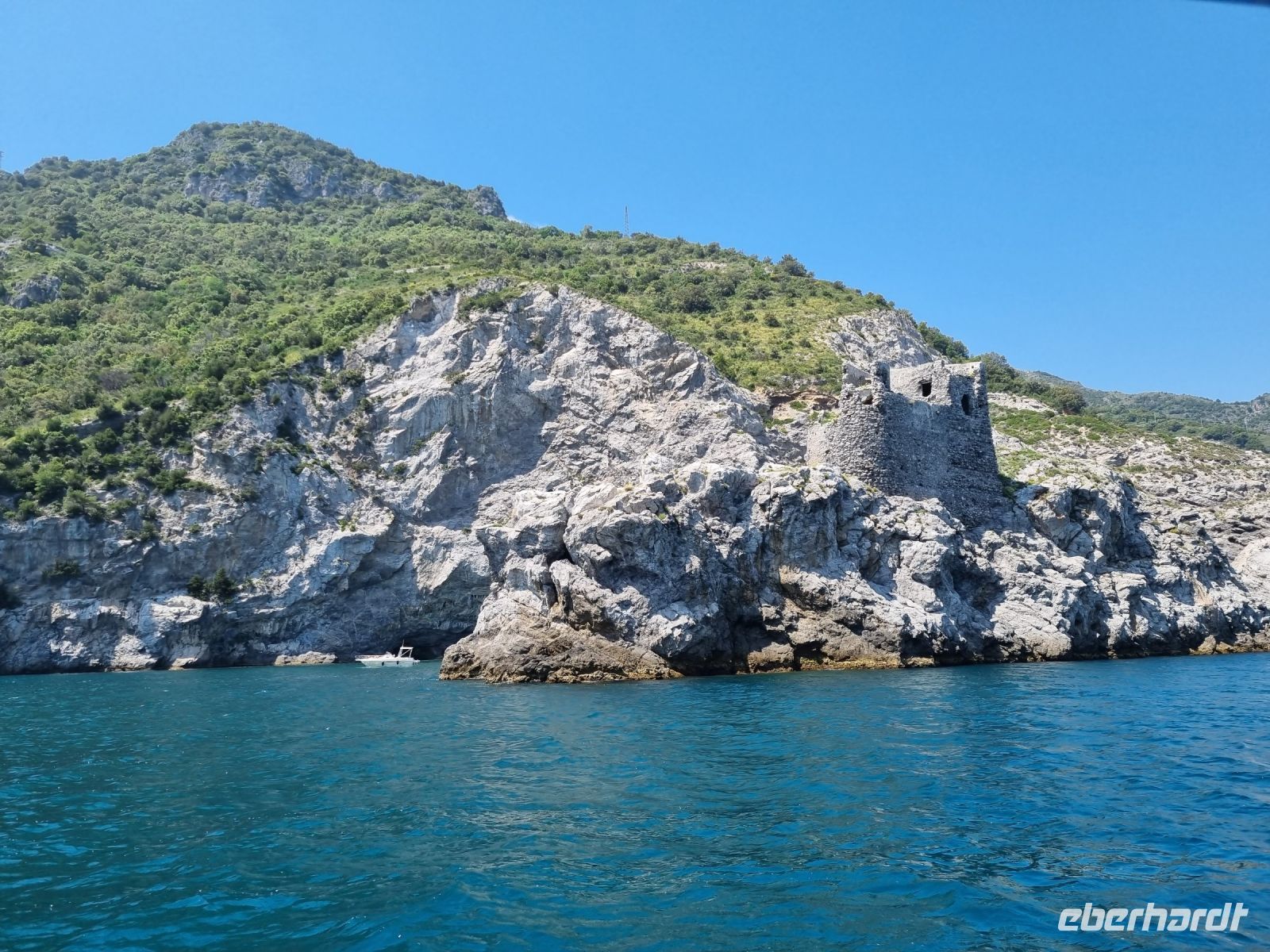Schifffahrt von Amalfi nach Salerno...