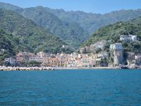 Schifffahrt von Amalfi nach Salerno...