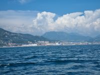 Schifffahrt von Amalfi nach Salerno...