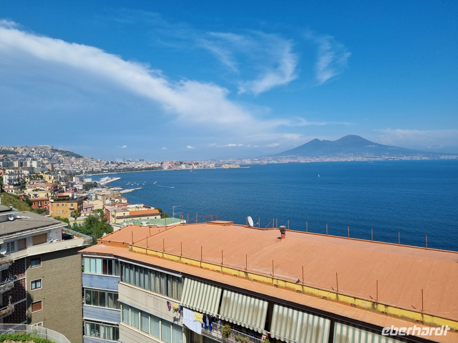 Neapel - Ausblick vom Posillipo-Hügel...