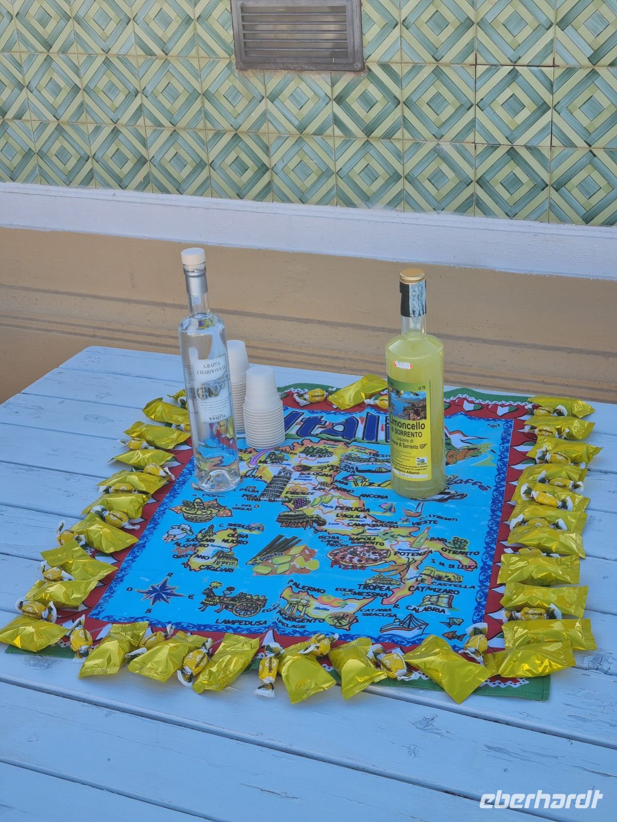 Grand Hotel La Pace in Sant Agnello (Abschlußabend)