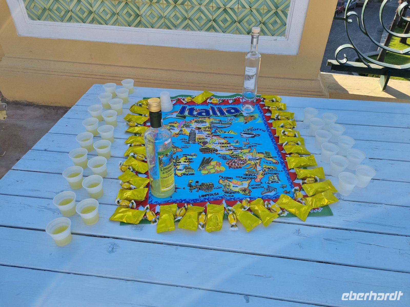 Grand Hotel La Pace in Sant Agnello (Abschlußabend)