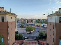 Blick auf die U-Bahnstation Laurentina