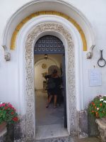 Eingang zum Wohnhaus  des schwedischen Arztes Axel Munthe