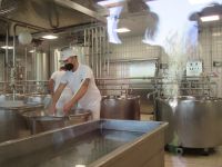 Mozzarella-Herstellung in Vanullo