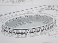 Paestum: Rekonstruktion des Amphitheater