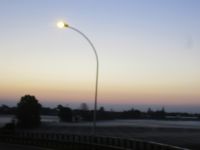 Abfahrt in der Morgendämmerung Richtung Heimat