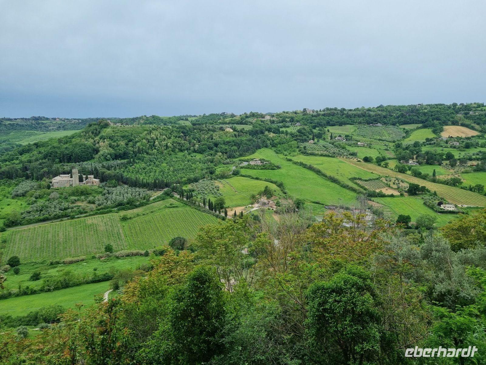 Orvieto - Blick in die Region Umbrien...
