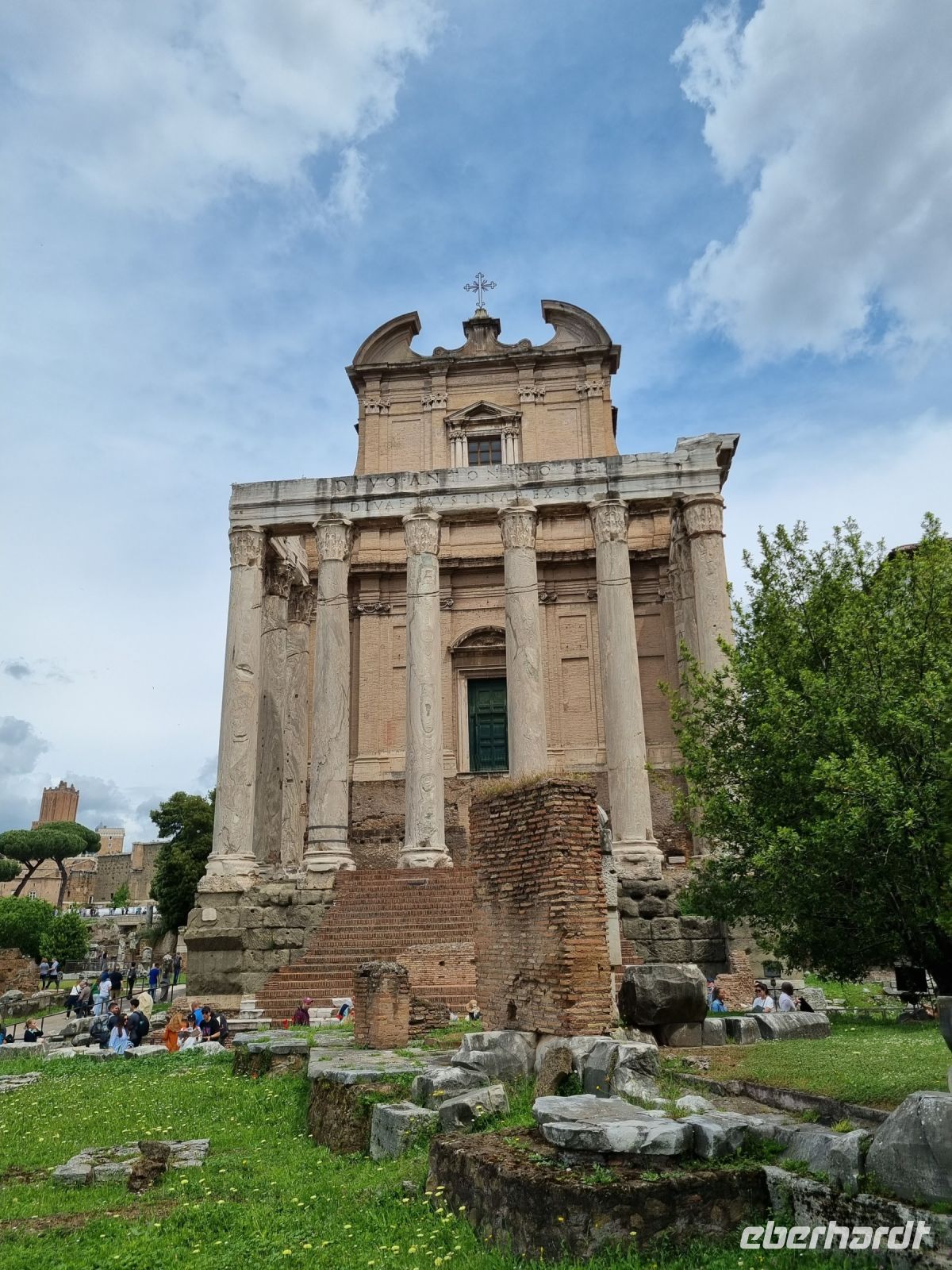 Rom - Forum Romanum (Tempel des Antoninus Pius und der Faustina)