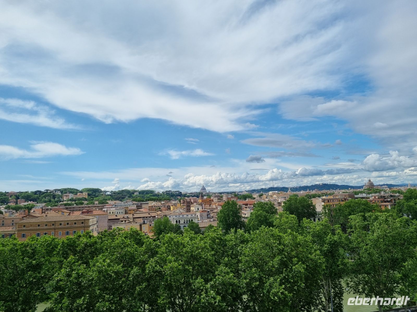 Rom - Ausblick vom Aventinhügel (Orangengarten)