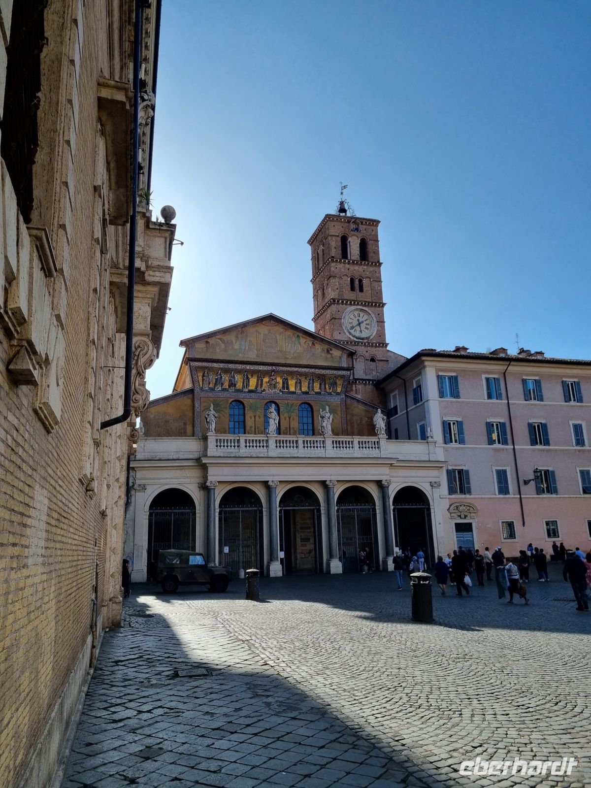 Rom - Trastevere (Kirche Santa Maria in Trastevere)