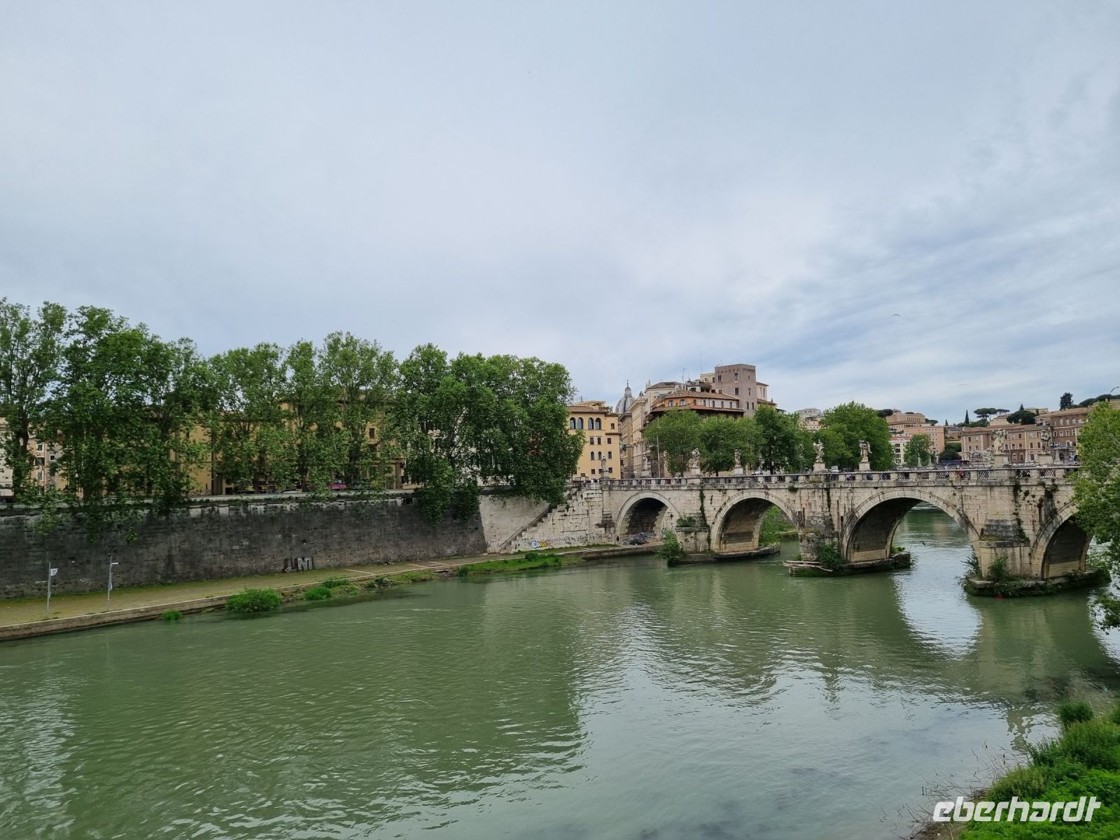 Rom - Blick zur Engelsbrücke 