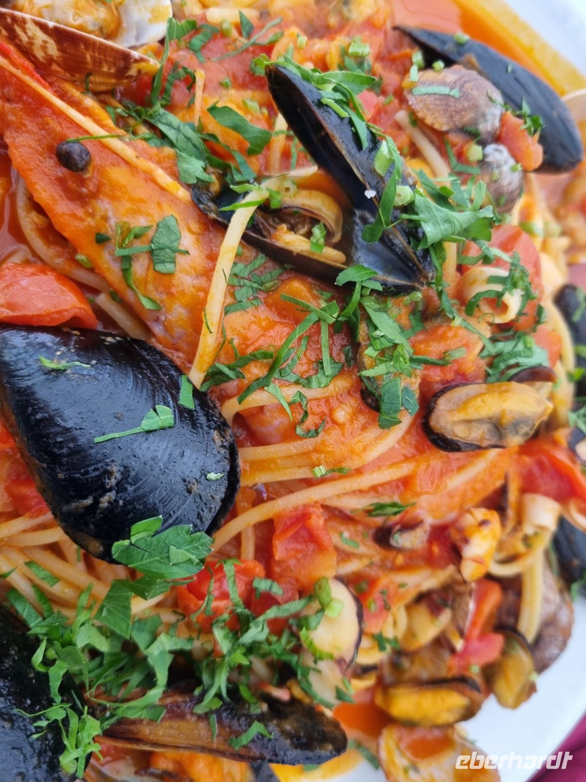 Rom - Spaghetti mit Meeresfrüchten