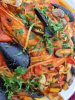 Rom - Spaghetti mit Meeresfrüchten