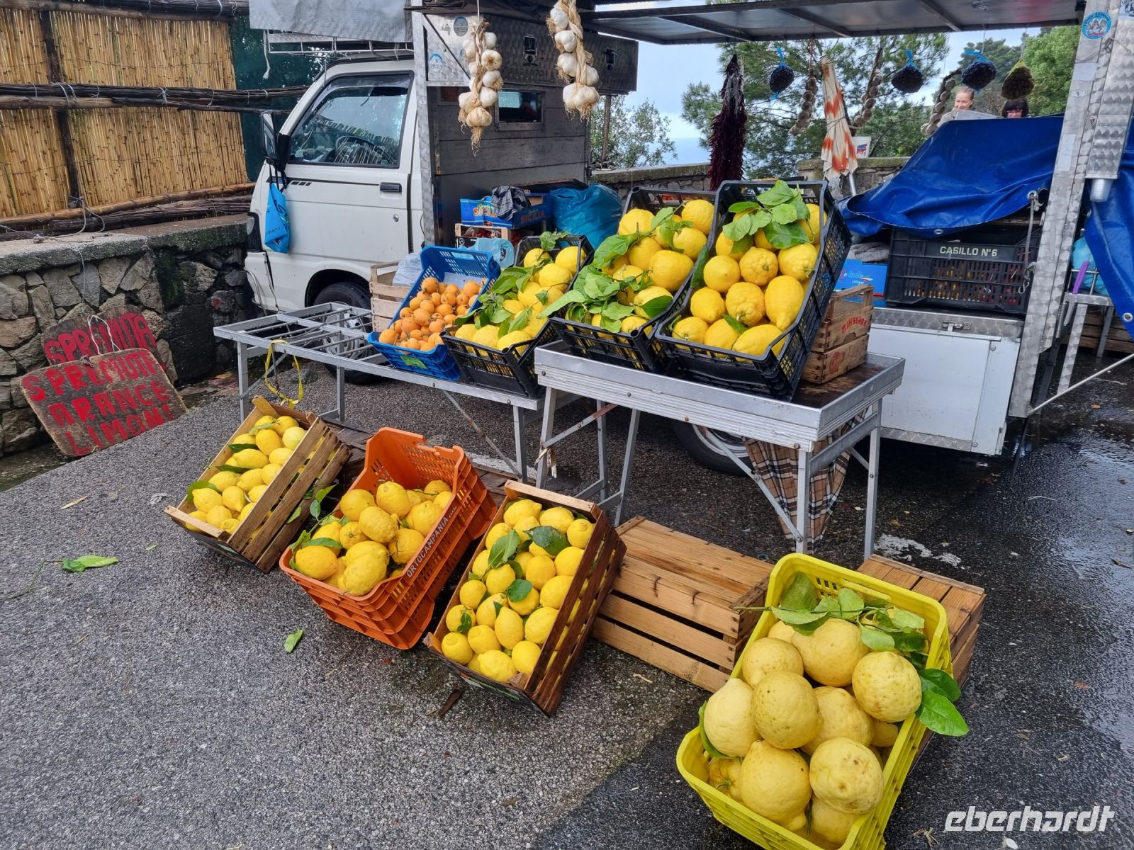 Amalfiküste - typische Produkte...