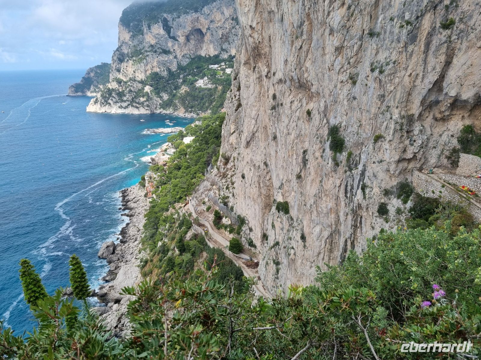 Insel Capri - Ausblick vom Augustusgarten...