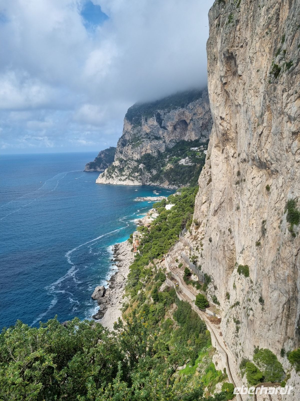 Insel Capri - Ausblick vom Augustusgarten...