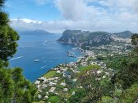 Insel Capri - Anacapri (Blick auf Marina Grande)