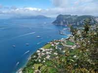 Insel Capri - Anacapri (Blick auf Marina Grande)